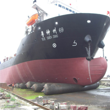 Marine ship launching airbag for boat salvage lifting airbag